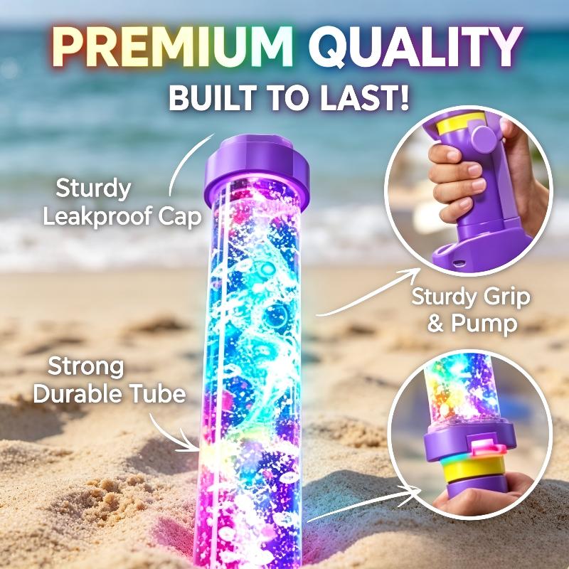 LED Rainbow Glowing Water Gun  - đánh giá và giá Water Gun Soaker