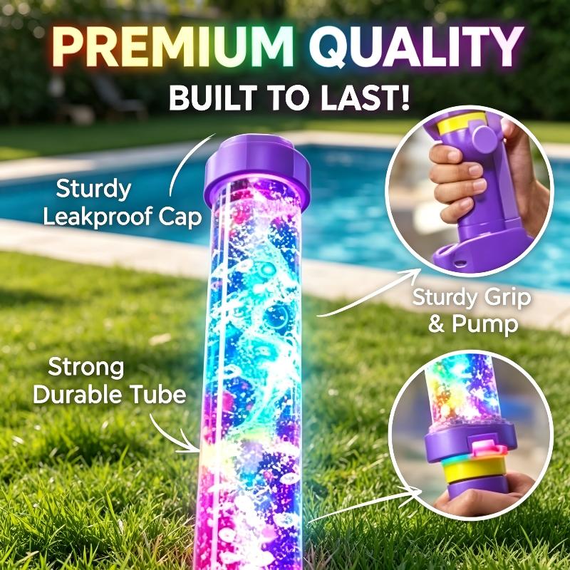 LED Rainbow Glowing Water Gun  - đánh giá và giá Water Gun Soaker