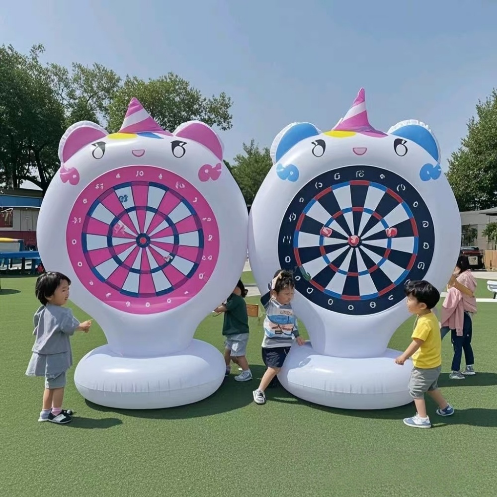 Inflatable Unicorn Throwing Ga - đánh giá và giá Kids Outdoor Easter Toys