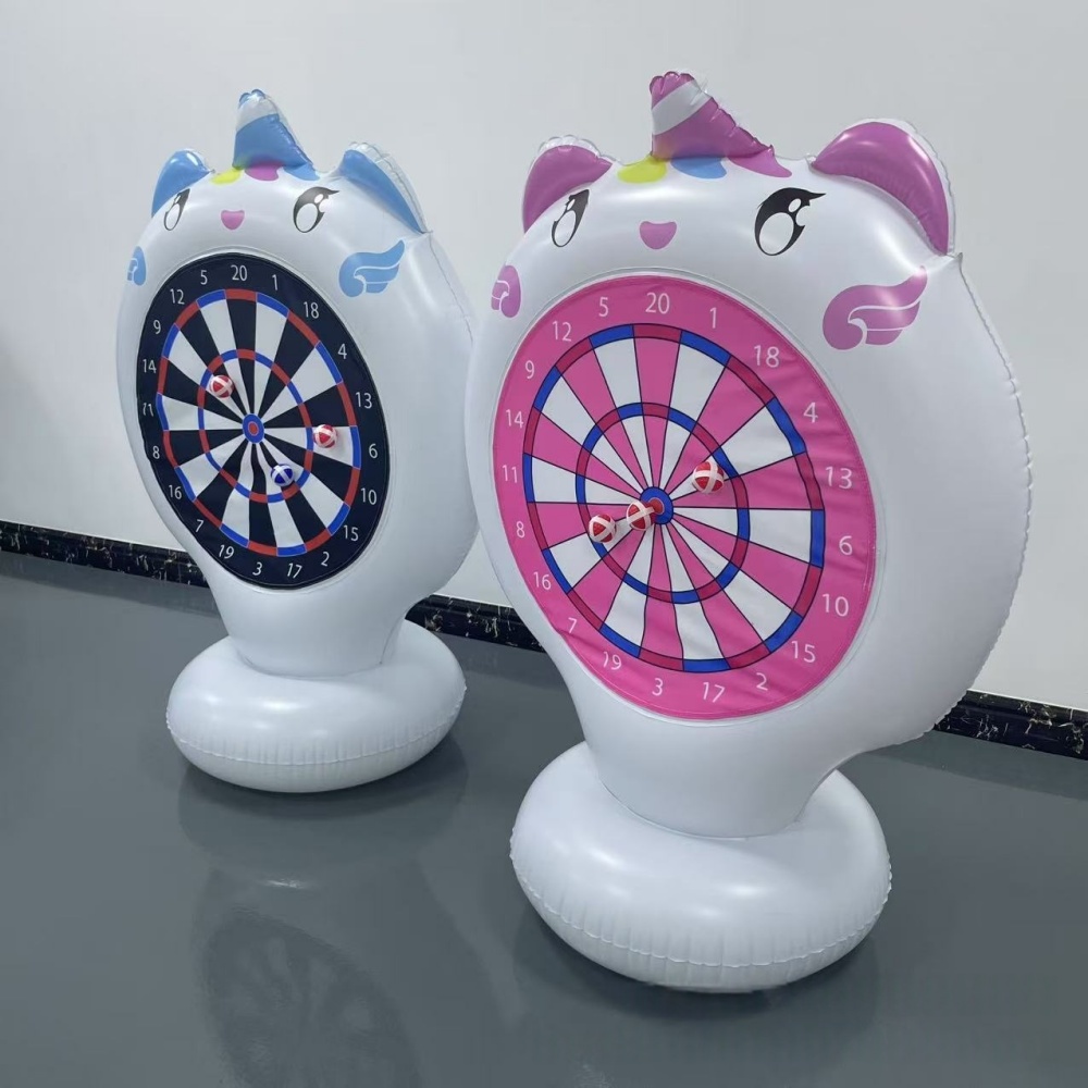 Inflatable Unicorn Throwing Ga - đánh giá và giá Kids Outdoor Easter Toys