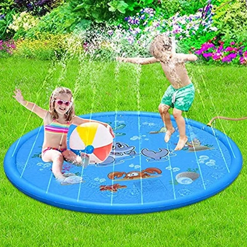 100/170cm Kids Inflatable Wate - đánh giá và giá Kids Outdoor Water Sprinkler