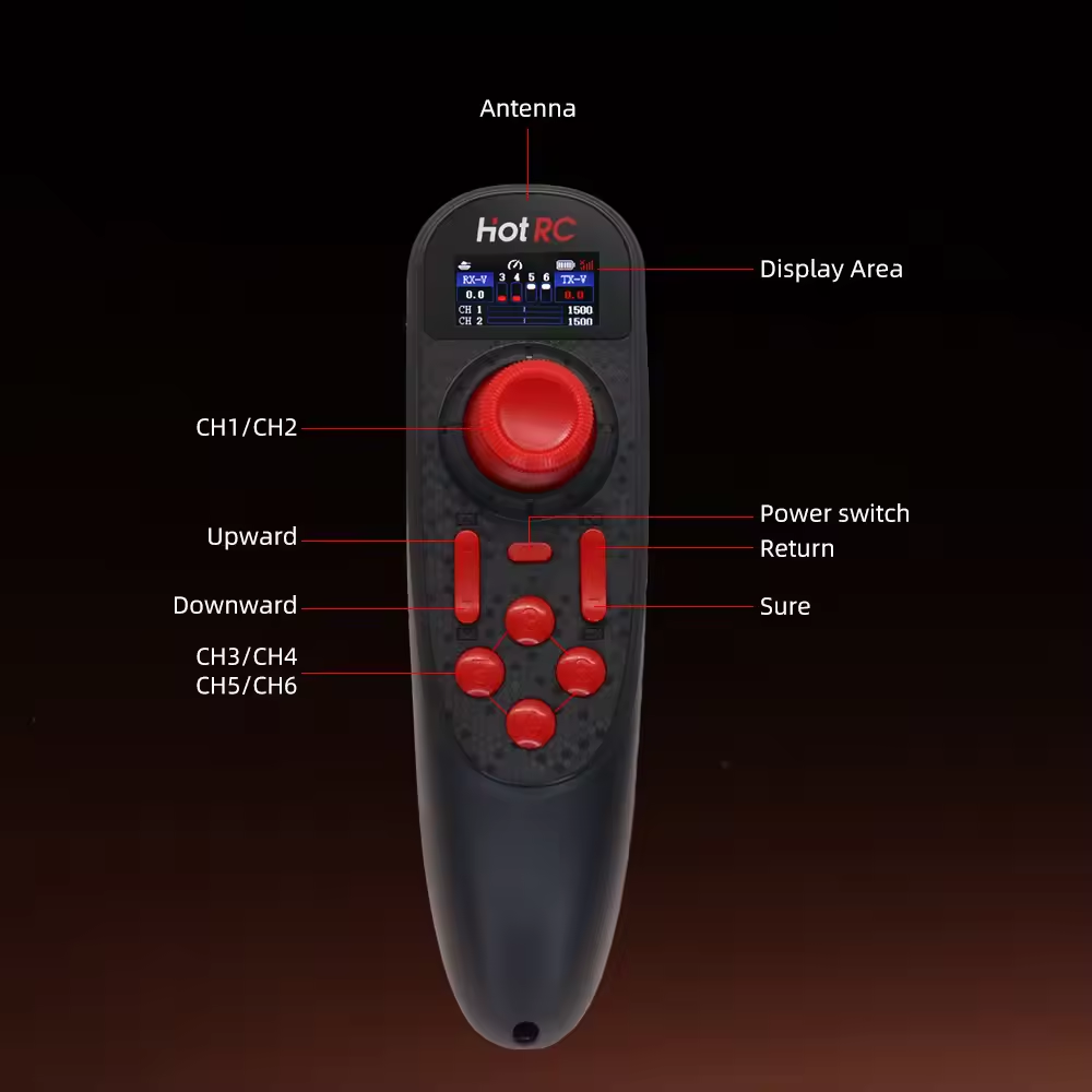 HOTRC DS-650 6CH 2.4G Radio Sy - đánh giá và giá Tamiya Model Paint Set