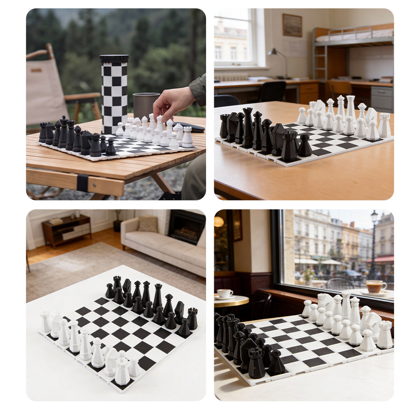 2 in 1 Portable Chess Game Set - đánh giá và giá Kids Outdoor Adventure