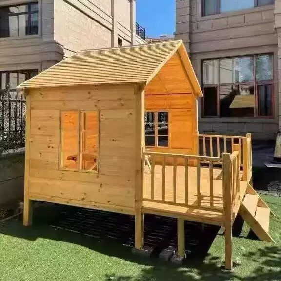 Outdoor Movable Assembly Homes - đánh giá và giá Kids Outdoor Wooden Playhouse