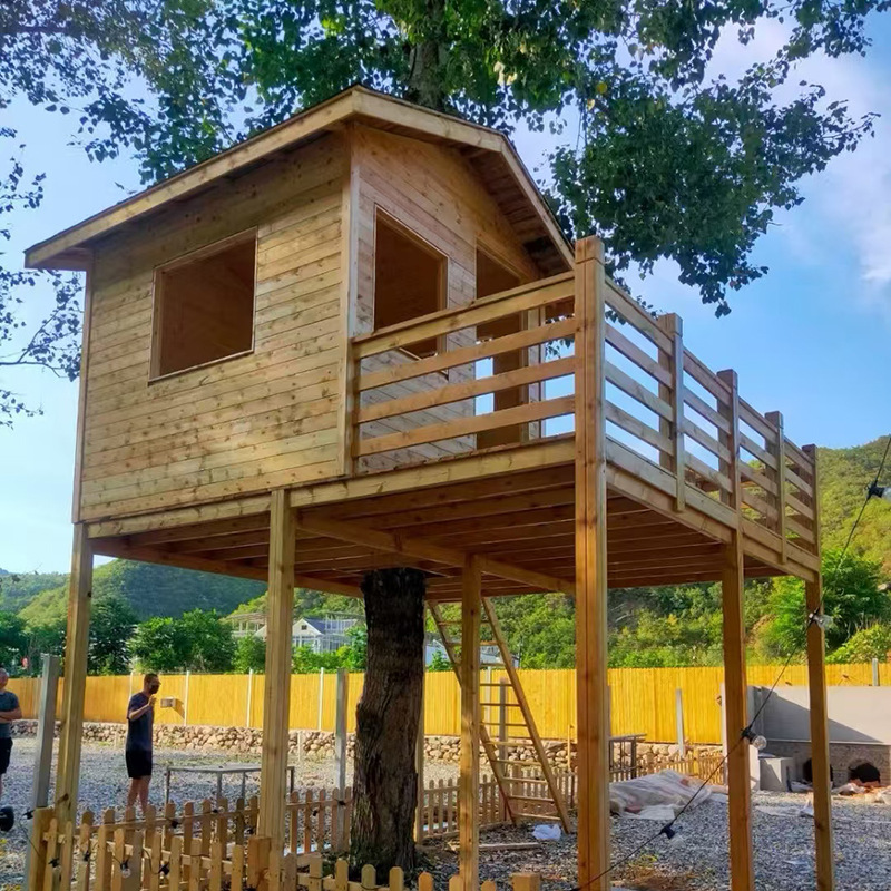 Outdoor Movable Assembly Homes - đánh giá và giá Kids Outdoor Wooden Playhouse