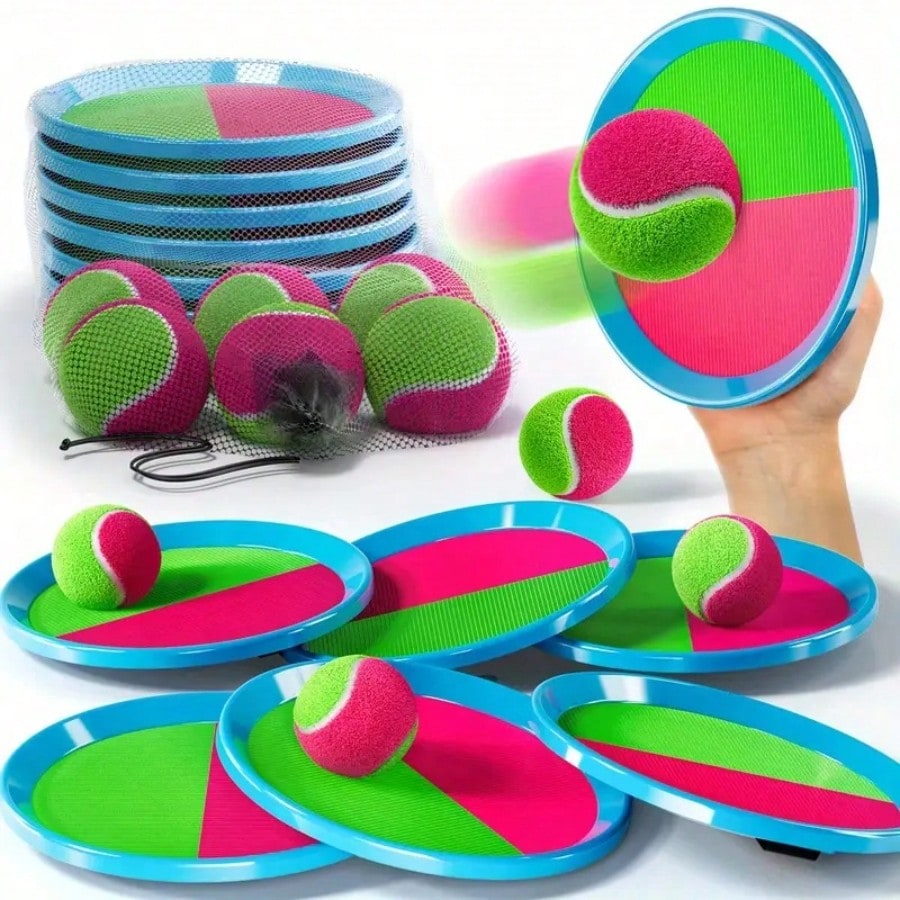 Sticky Ball Toss Catch Game Se - đánh giá và giá Kids Outdoor Easter Toys