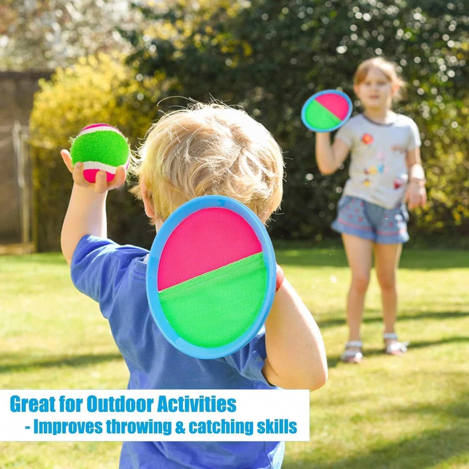 Sticky Ball Toss Catch Game Se - đánh giá và giá Kids Outdoor Easter Toys