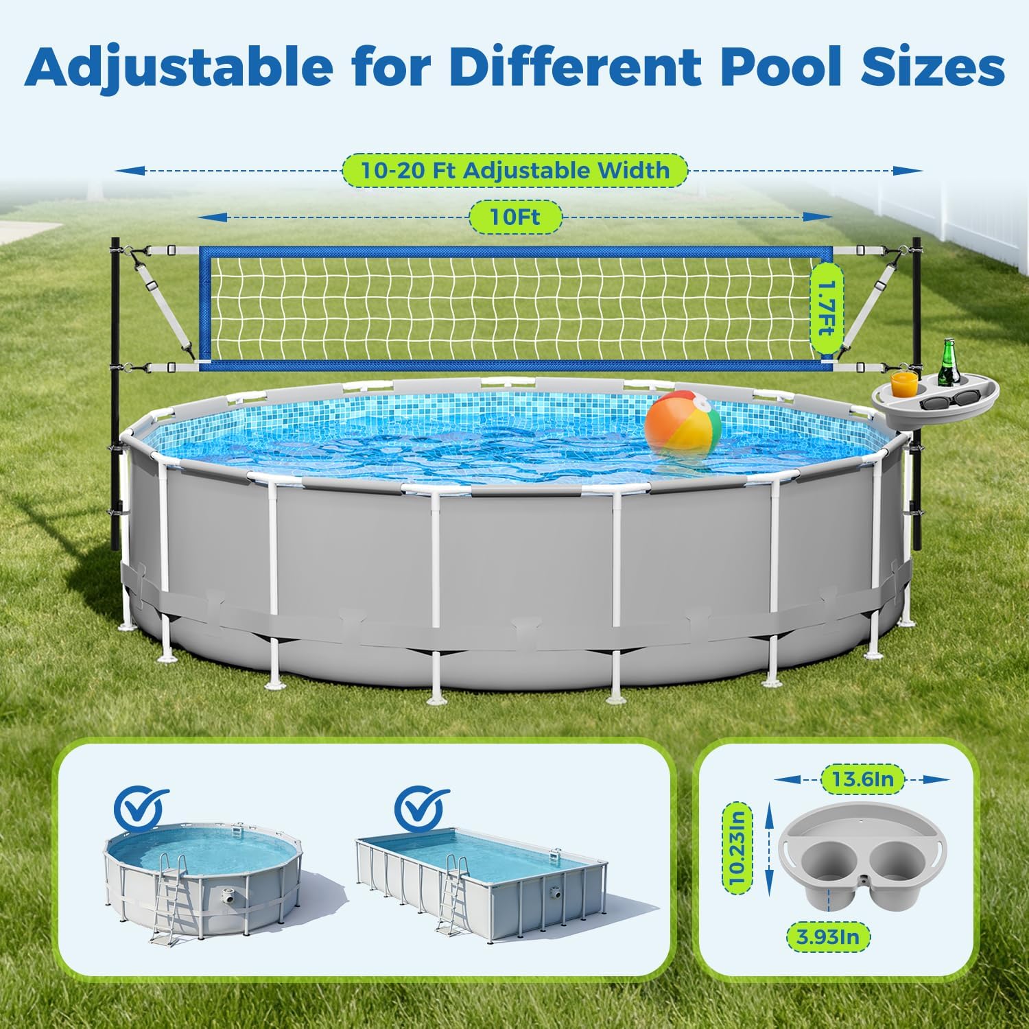 Volleyball Net Set for Above G - đánh giá và giá Kids Outdoor Volleyball Net