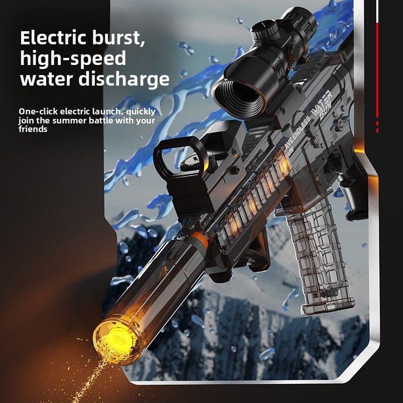 High Pressure M416 Electric Wa - đánh giá và giá Water Gun Soaker