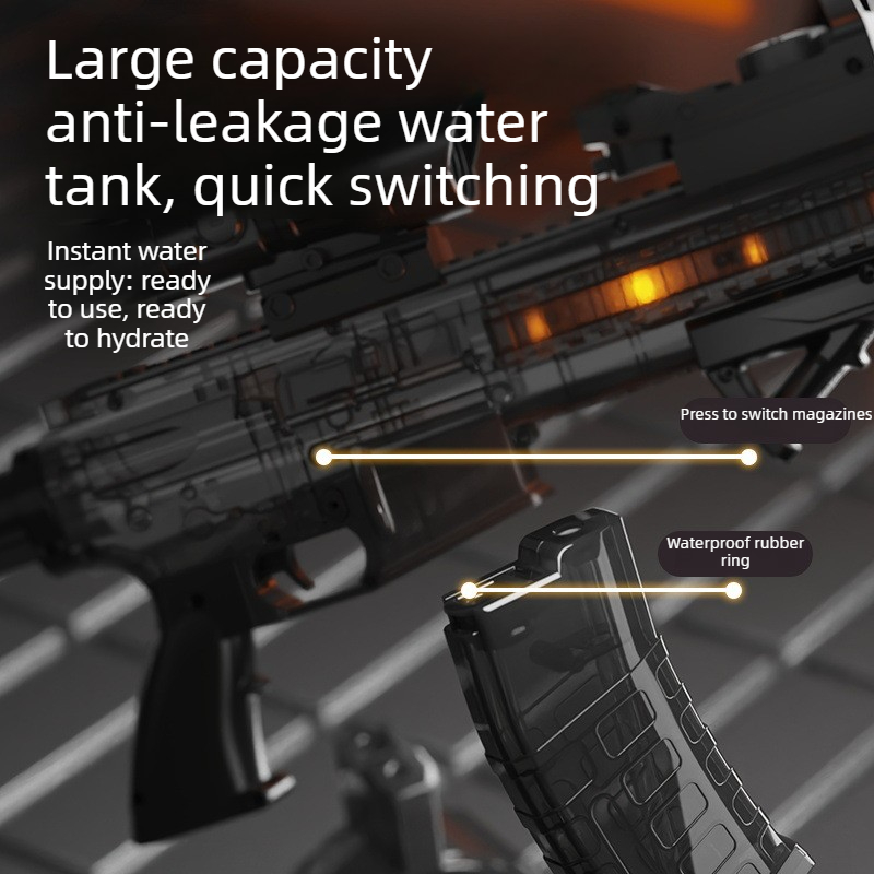 High Pressure M416 Electric Wa - đánh giá và giá Water Gun Soaker